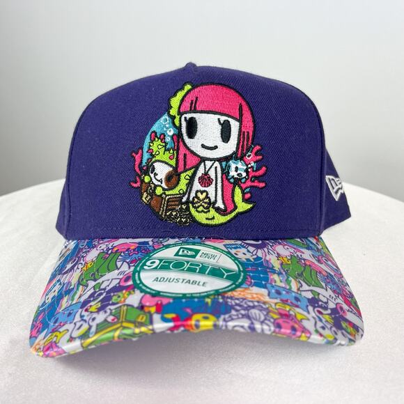 Tokidoki x New Era Paruko Corallina Mermaid Hat Cap Women's Adjustable 9Forty